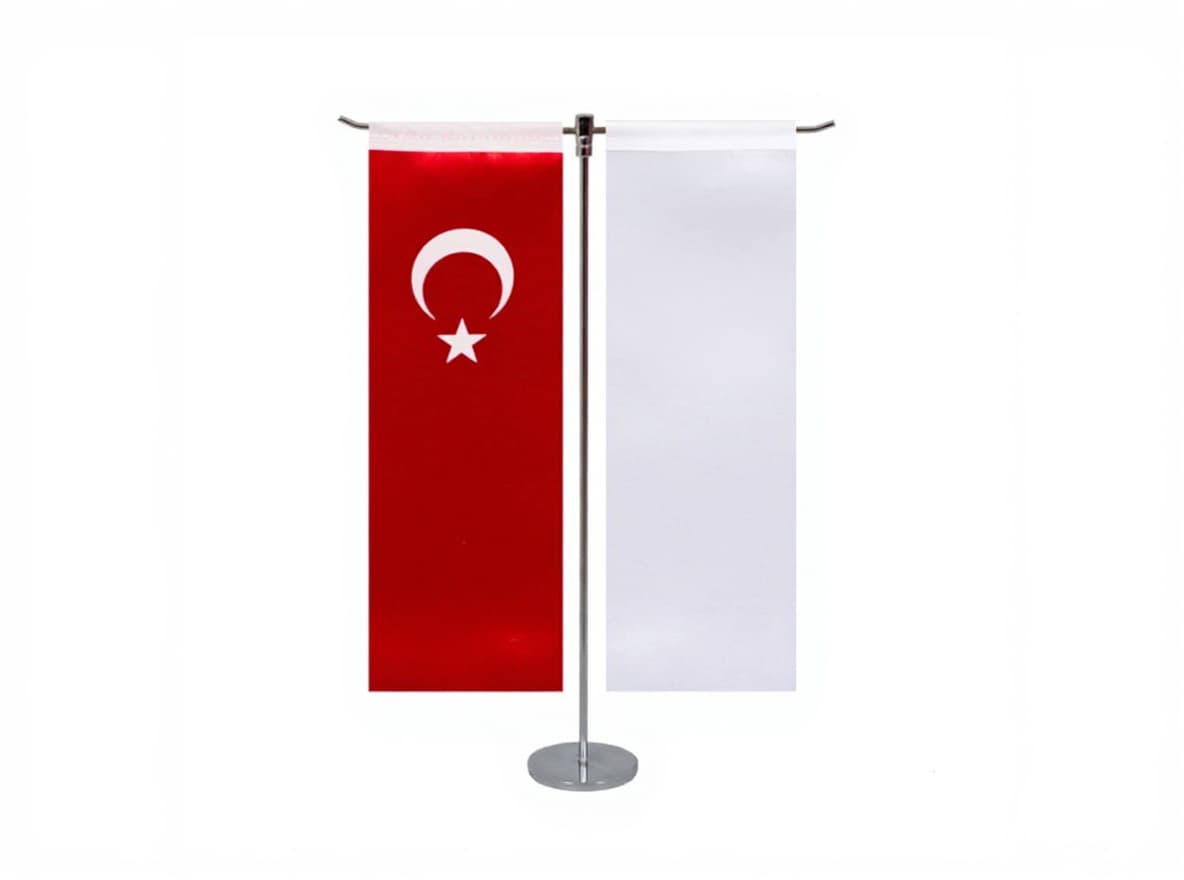 Masa Bayrağı Takımı baskı örneği